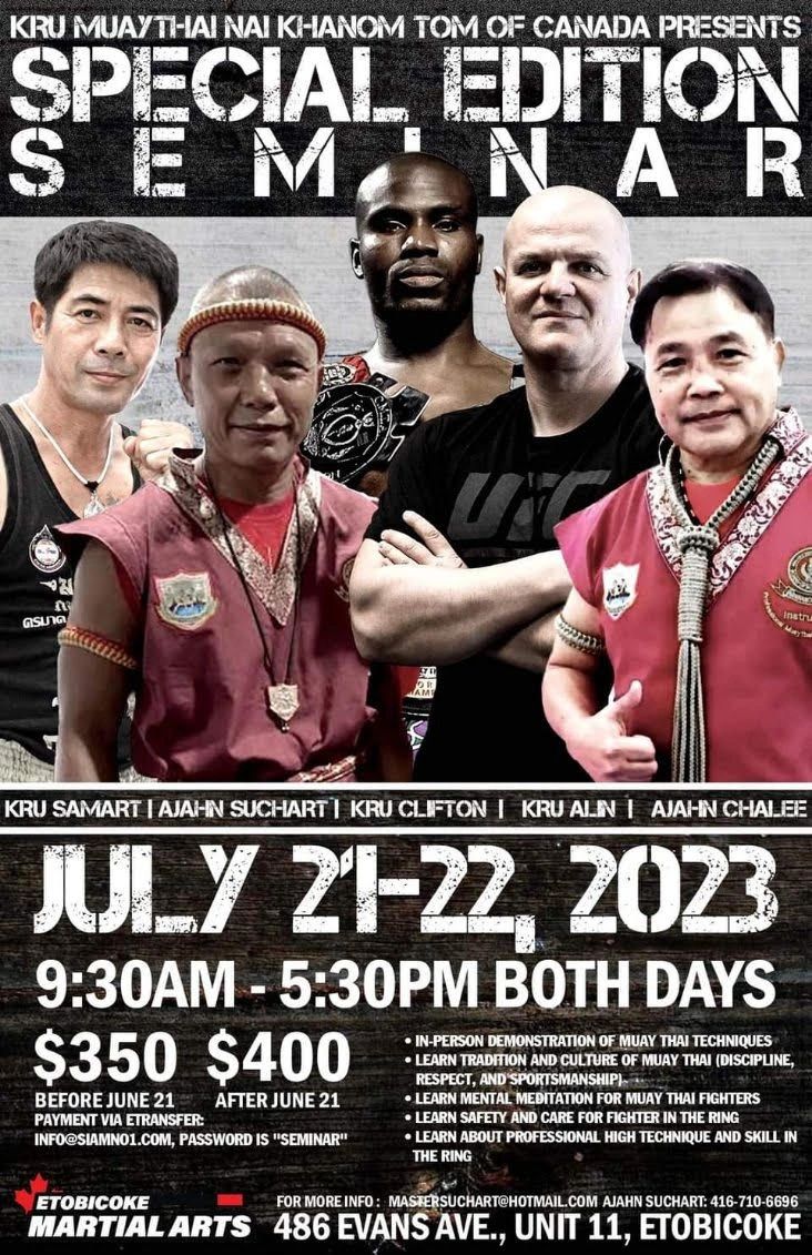 Special Edition Muay Thai Seminar